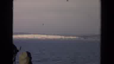 Netherlands (1946): Oceanic Or Other Water Footage Possibly Near Some Glaciers And