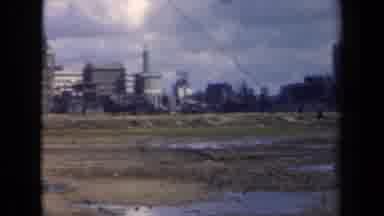 Netherlands (1946): People Walking Along Unused Acres Of Land Neighboring The