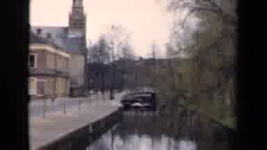Netherlands (1946): A Nice View Of A Building And A Man Made Creek