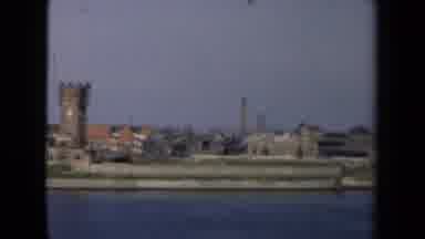 Netherlands (1946): Cityscape From A River Boat Viewpoint