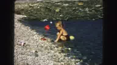 Kansas City Missouri (1959): Home Movie Of Kids Playing At The Lake