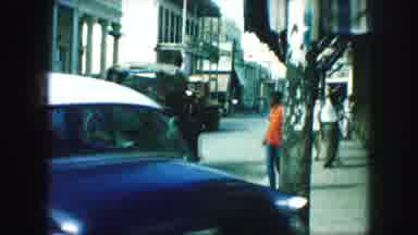 Kansas City Missouri (1959): Horse Drawn Carriage And Early 1930'S Vehicles On A