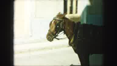 Kansas City Missouri (1959): Two Children In A Home Movie Walking Down The Street