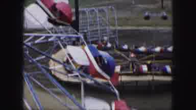 Kansas City Missouri (1959): A View Of People Having Fun At A Amusement Park
