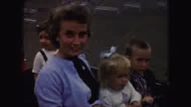 Kansas City Missouri-1959: Fun For The Children At Amusement Park