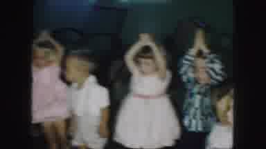 Kansas City Missouri (1959): First Preschool Dance Class Spinning In Circles With