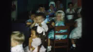 Kansas City Missouri (1959): Children All Dressed Up In Their Sunday Best With