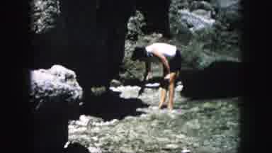 Kansas City Missouri (1959): Family Relaxing In The Woods