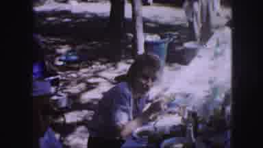 Kansas City Missouri (1959): Couple Enjoys A Family Picnic In The Park And Eats