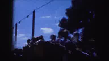 Kansas City Missouri (1959): Its Vintage Family Fun On A Wooden Track Roller