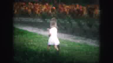 Kansas City Missouri (1959): Young Girl Throwing Bread At A Lake To Feed The Ducks