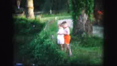 Kansas City Missouri (1959): Boy Feeding Ducks In The Park