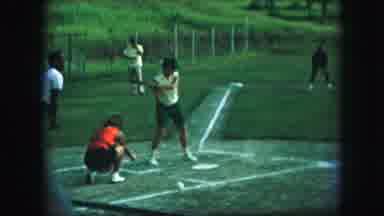 Kansas City Missouri (1959): Two Different Teams Play Baseball While Someone