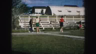 Kansas City Missouri (1959): There Is A Field Of People Playing Baseball