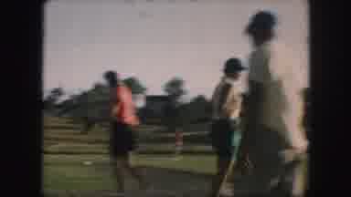 Kansas City Missouri (1959): People Outdoors Playing A Sport