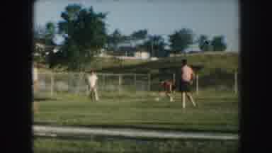 Kansas City Missouri (1959): A Really Fast Guy Running Around The Bases During A