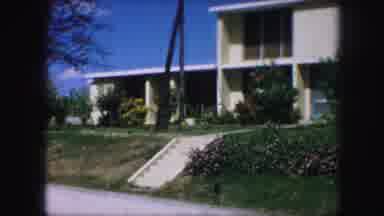 Kansas City Missouri (1959): Front View Of A Large Building With Spacious