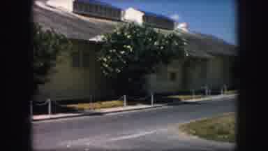 Kansas City Missouri (1959): View Of Green Buildings On Quiet Street On Bright