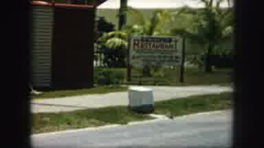 Kansas City Missouri (1959): Cars Driving Past Restaurant Sign In Old Camera