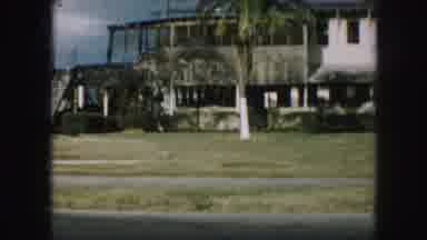Kansas City Missouri (1959): Outdoors Footage Of A Parking Lot And Old Buildings