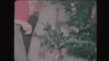 Kansas City Missouri (1959): Kids Decorating Christmas Tree For The Holidays