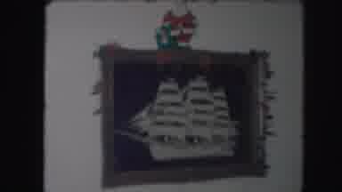 Kansas City Missouri (1959): Old Vintage Ship And Medals On A White Background