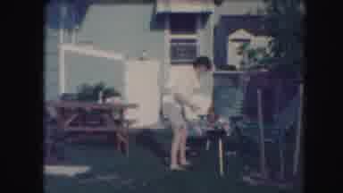 Kansas City Missouri (1959): Women Walking Out All Dressed Up While The Man Cooks