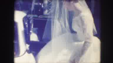 Kansas City Missouri (1959): Walked Out Of House And Porch Bride Gets Into Back Of