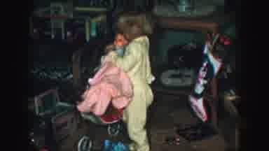 Kansas City Missouri (1959): Christmas Morning Opening Presents At Home With