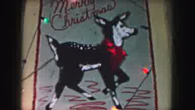 Kansas City Missouri (1959): Four Children Looking At Merry Christmas Card With