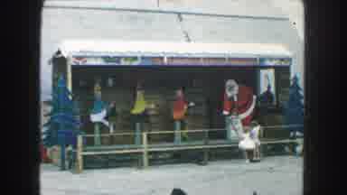 Kansas City Missouri (1959): Statues Of Santa And Elves Move Slightly Fun-Like For