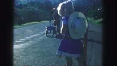 Kansas City Missouri (1959): Vintage Video Of Children Playing Pulling A Wagon And