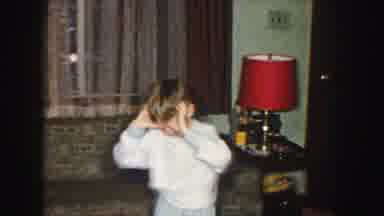 Kansas City Missouri (1959): Young Boy Gets An Unexpected Surprise Under The Tree