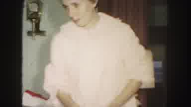 Kansas City Missouri (1959): Family Opening Up A Box