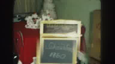 Kansas City Missouri (1959): Showing Off A Beautifully Decorated Christmas Tree