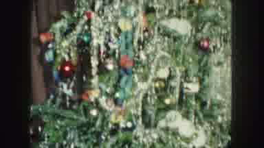 Kansas City Missouri (1959): A View Of A Decorated Christmas Tree