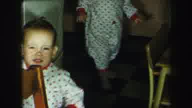 Lynbrook New York (1975): The Twins Baby Was So Cute And One Baby Was Crying Other