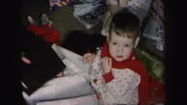 Lynbrook New York (1975): Presents Being Opened And Played With By Children And