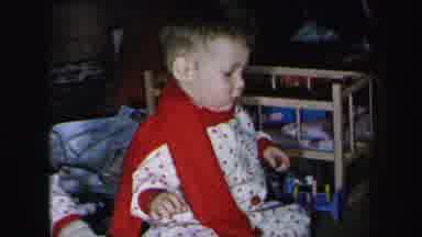 Lynbrook New York (1975): Home Video Of Twin Toddler Boys At Home During The