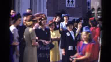 Bridgeport Connecticut (1975): People Walking In The Road