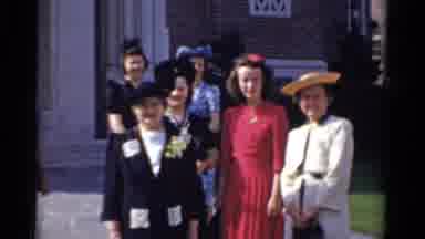 Bridgeport Connecticut (1975): Picture Taking Of People In A Fancy Gathering