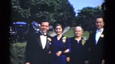 Bridgeport Connecticut (1975): Dressed Up Dates And Random People Showing Up Out