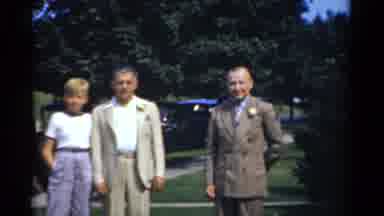 Bridgeport Connecticut (1975): Six People Gathered Around Waiting For A Photo To