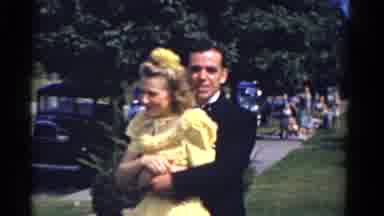 Bridgeport Connecticut (1975): People Showing Affection While Waiting For The