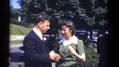 Bridgeport Connecticut (1975): People Getting Ready For A Well Dressed Event Maybe