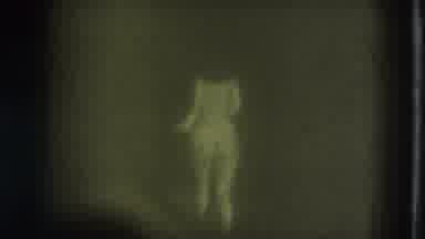 San Francisco California (1975): A Dark Haired Naked Lady Walking On A Stage