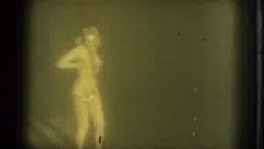 San Francisco California (1975): Girl Pressing Her Boobs And Dancing And Enjoying