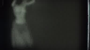 San Francisco California (1975): Nude Woman Dancing In Black And White