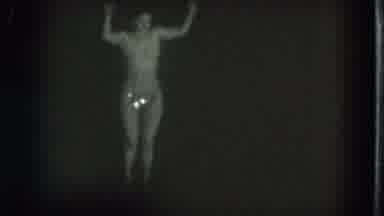 San Francisco California (1975): A Lady Dances Topless With A Sparkling Bikini On