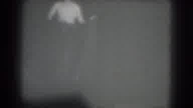 San Francisco California (1975): Topless Woman Belly Dancer Finishing Up A